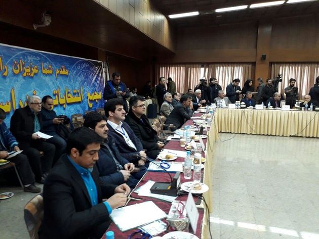 خادم مجددا رییس فدراسیون کشتی شد