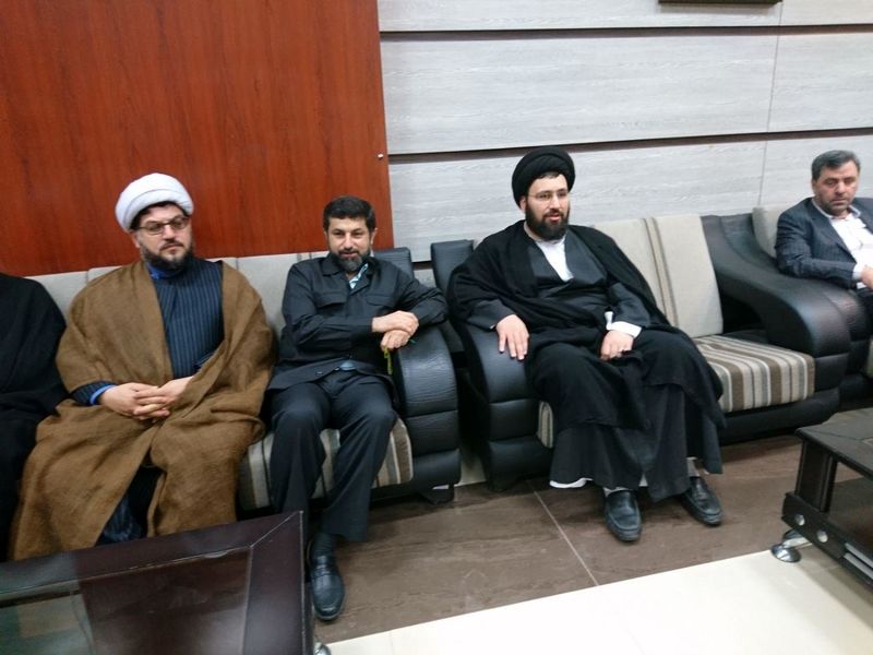 نوه امام خمینی (ره) وارد خوزستان شد