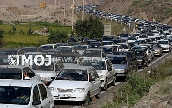 یک طرفه شدن جاده هراز و چالوس از ساعت ۱۳ امروز / ترافیک نیمه سنگین جاده های شمالی