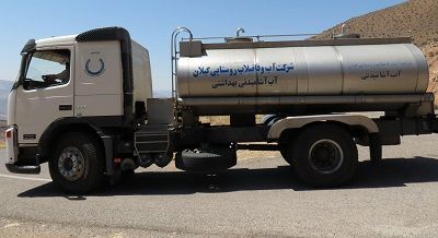 آبرسانی به روستاهای سالک معلم و امامزاده اسحاق شهرستان شفت