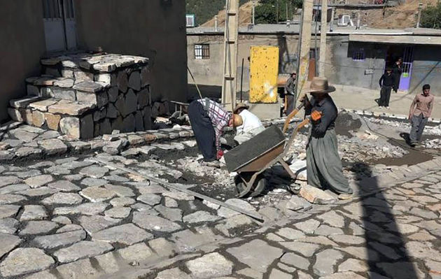 250هزار مترمربع از معابر روستایی شهرستان دلفان بهسازی و آسفالت میشود