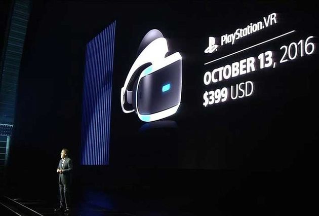 تاریخ عرضه هدست واقعیت مجازی PlayStation VR مشخص شد