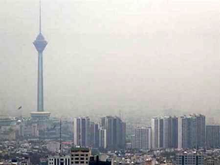 شاخص کیفیت هوای تهران امروز 11 فرودین 136 شد