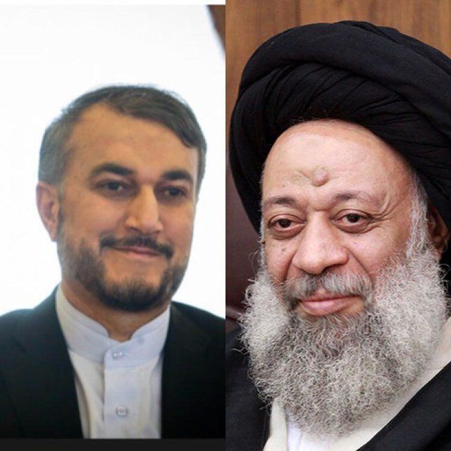 امیرعبداللهیان با آیتالله جزایری دیدار کرد