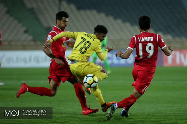 نتیجه بازی برگشت پرسپولیس و الوصل/ پرسپولیس، الوصل را سرخ کرد