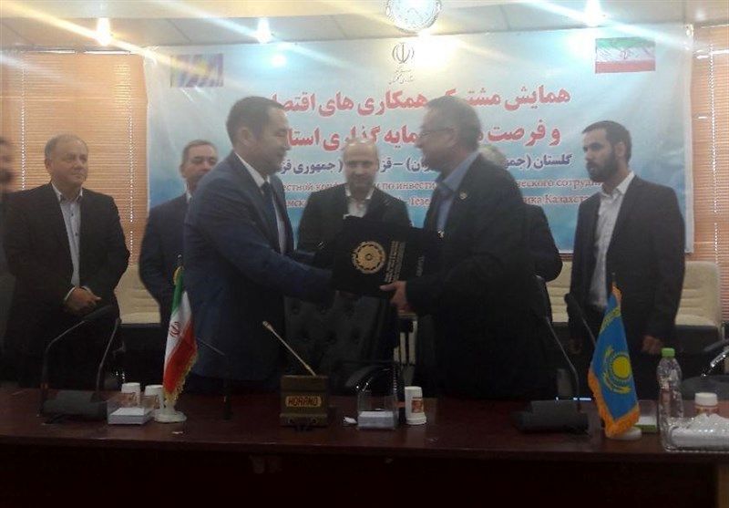 امضاءتفاهمنامه همکاری بین استان گلستان و استان قزلاوردا قزاقستان