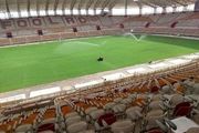افتتاح ورزشگاه فولاد آرنا با حضور اسحاق جهانگیری