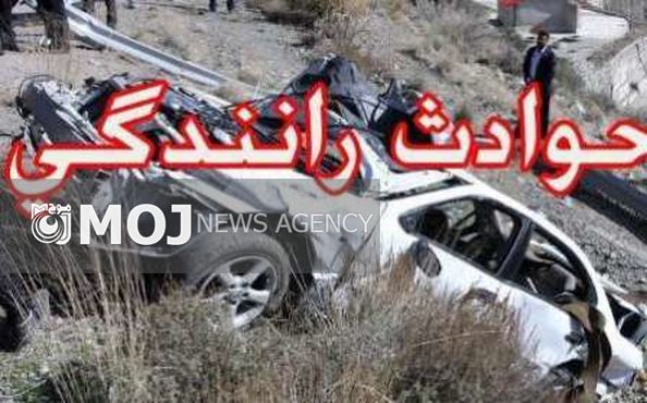 کشته و مجروح شدن ۴ نفر بر اثر تصادف در محور دلفان برخوردار