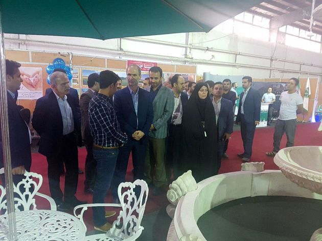 گشایش ششمین نمایشگاه تخصصی مبلمان شهری، حمل و نقل عمومی، گل و گیاه