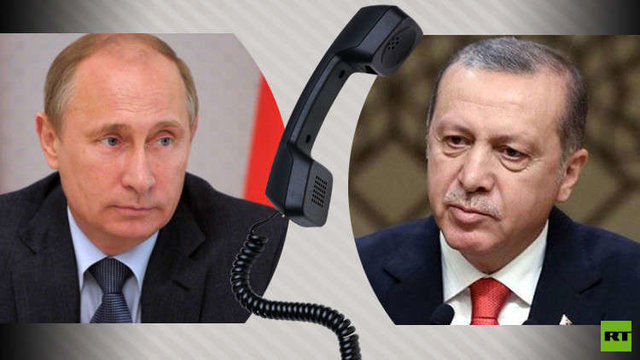 اردوغان و پوتین درباره قدس و بحران سوریه تلفنی با هم گفتوگو کردند