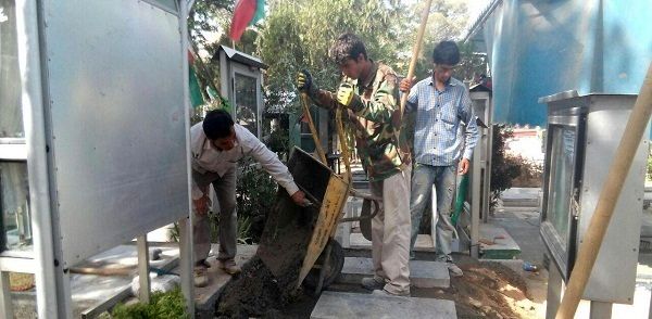 ساماندهی بیش از ۱۳ هزار گلزار شهدا تا پایان خرداد ۹۵