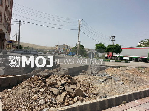 دسترسی دانشگاه آزاد کرمانشاه به جاده اسلام آبادغرب آزاد شد