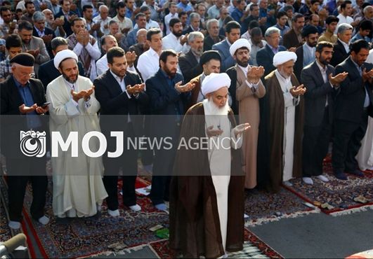 برپایی نماز عید فطر به امامت نماینده ولی فقیه در کرمانشاه
