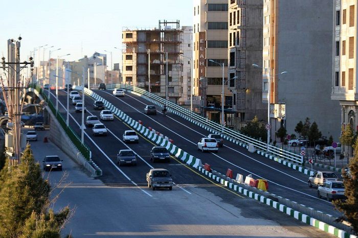 تقاطع سه سطحه شهدای مدافع حرم اردیبهشت ماه به بهرهبرداری میرسد