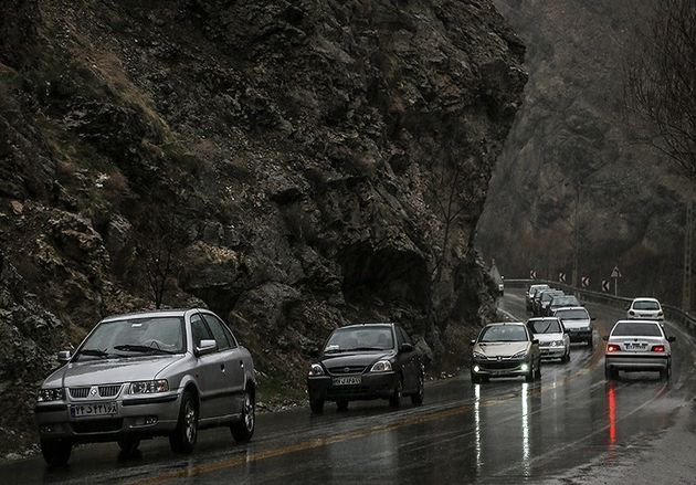 وضعیت تردد در راه های مواصلاتی مازندران عادی است