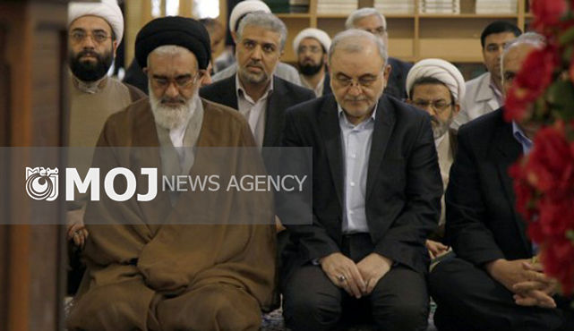 آیین خطبه خوانی حرم مطهر حضرت معصومه(س) با حضور کارکنان دولت برگزار شد