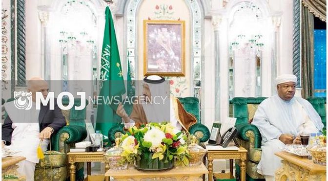 اشرف غنی با شاه عربستان دیدار کرد