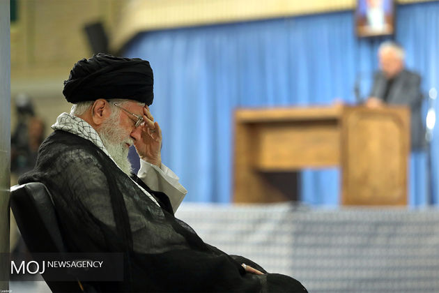 دومین روز مراسم سوگواری حضرت امیرالمؤمنین علیهالسلام با حضور رهبر انقلاب اسلامی
