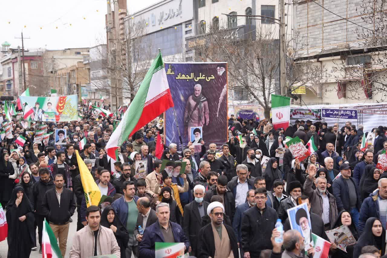 راهپیمایی 22 بهمن کرمانشاه