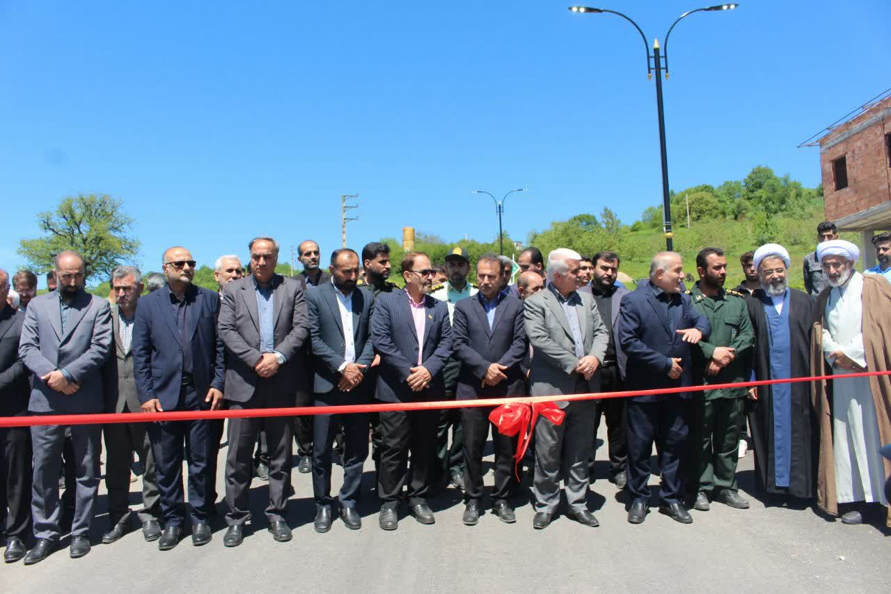 افتتاح راه هزار جریب بهشهر