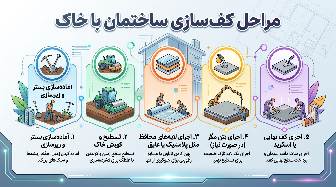 کف سازی