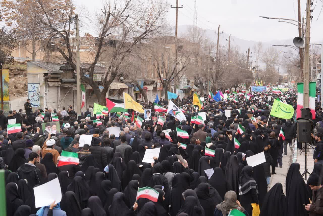 راهپیمایی 22 بهمن کرمانشاه