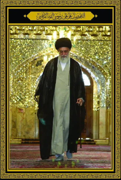 نصب چهار دیوارنگاره در حرم مطهر امام رضا (ع)