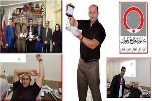 ورزشکاران در خط مقدم فرهنگ پهلوانی و قهرمانی با اهدای خون