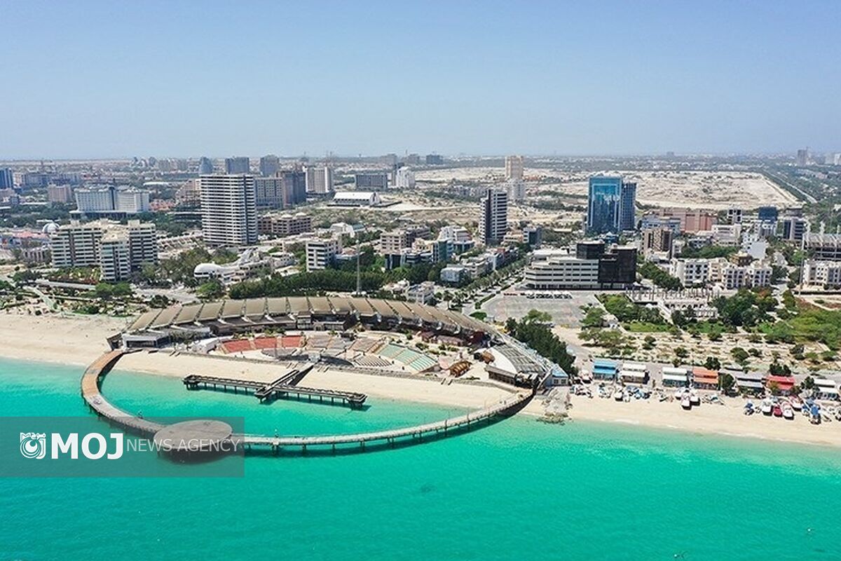 عکس هوایی کیش 
