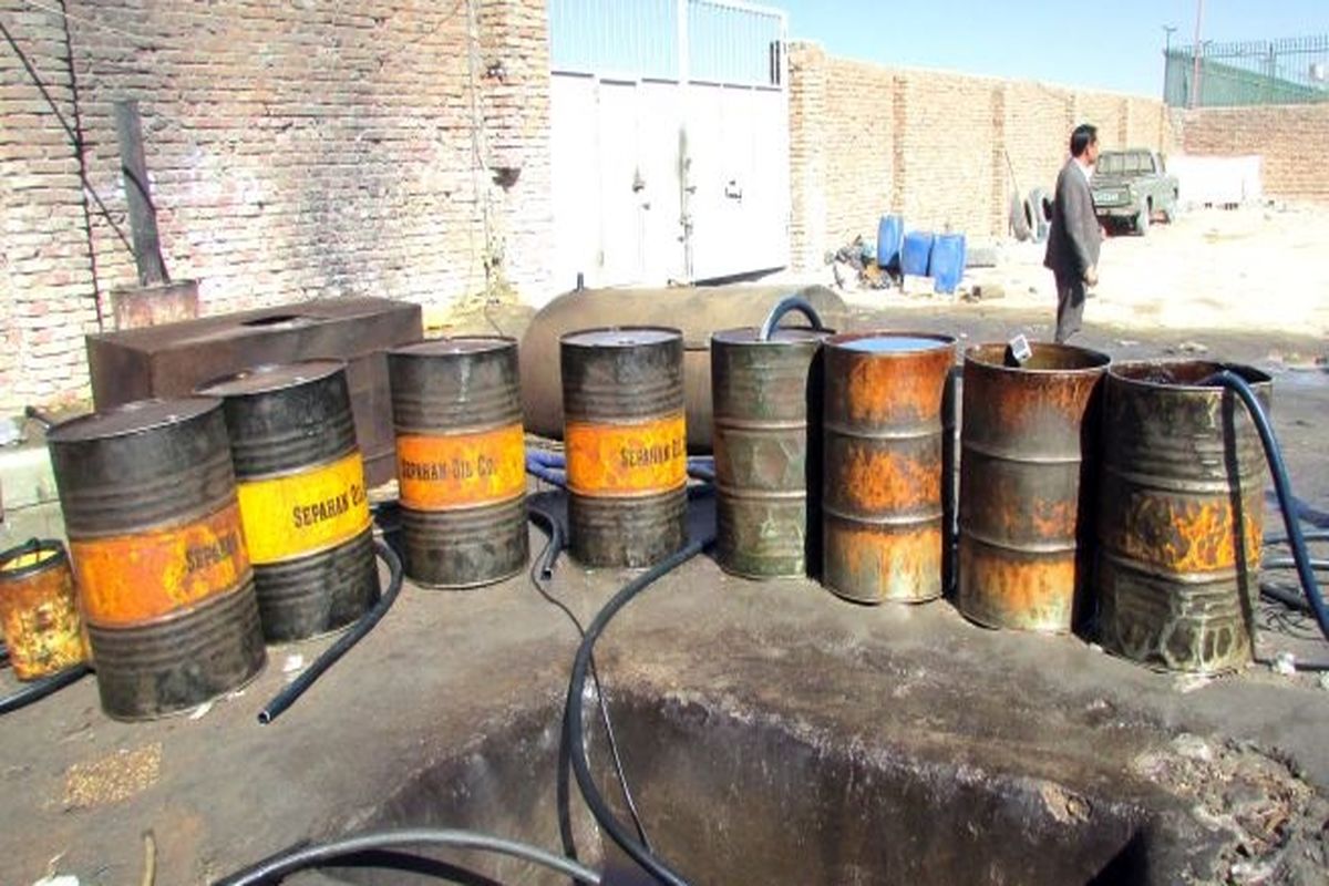 دپوی سوخت قاچاق