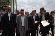 قائم پناه و وزیر صمت از دو طرح ایدرو در کرمانشاه بازدید کردند