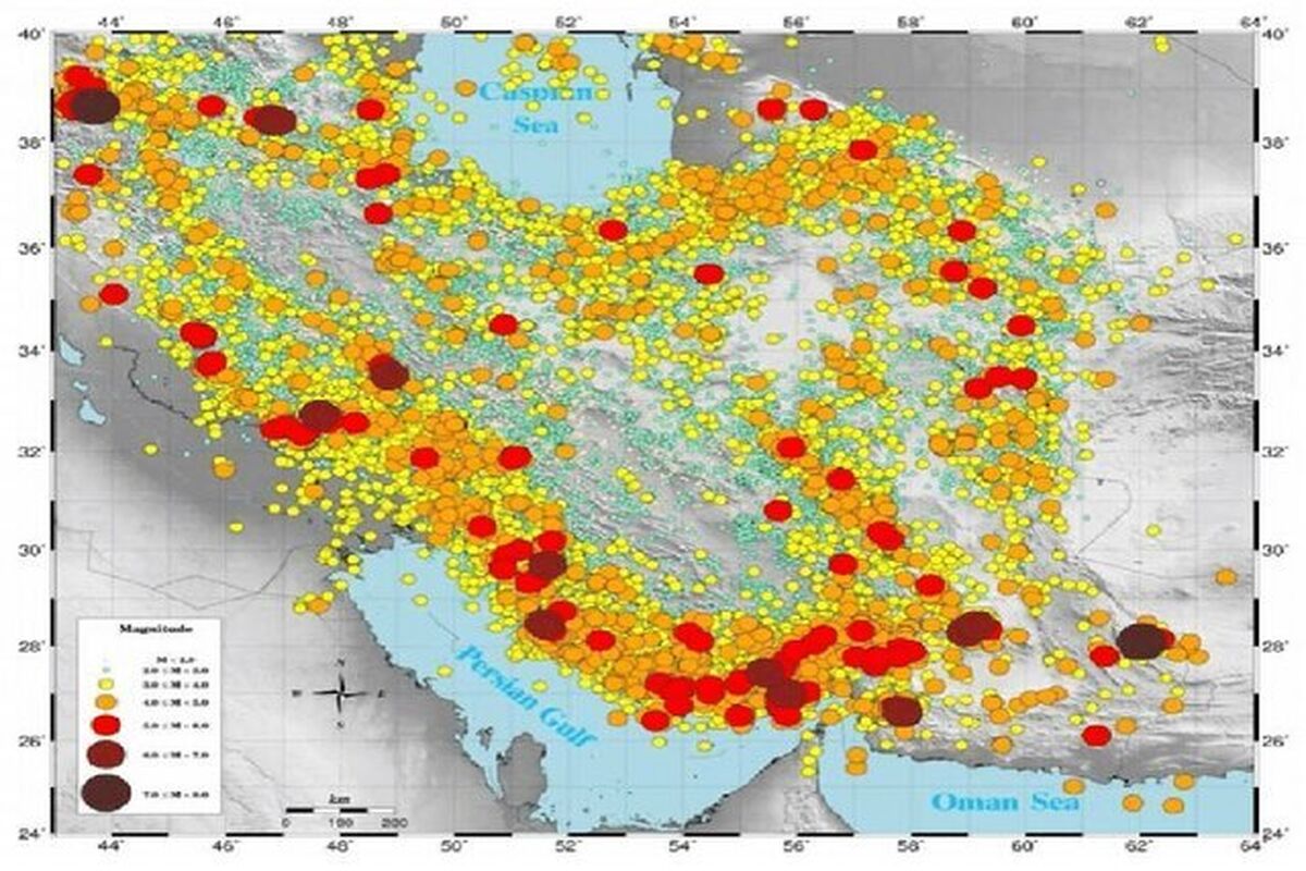 زلزله در ایران