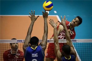 والاس امتیازآورترین بازیکن دیدار ایران و برزیل