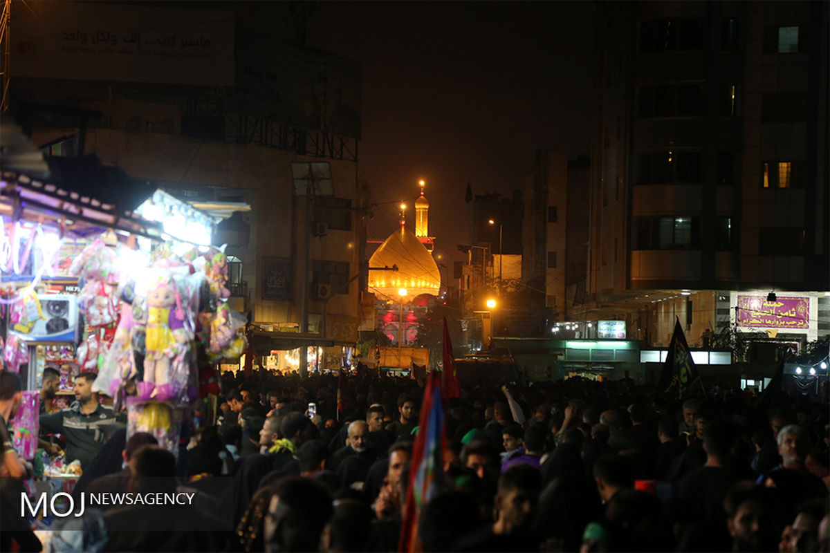 حال و هوای بین الحرمین در شب اربعین حسینی