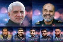 ورود پیکرهای مطهر ۷ شهید کنسولگری ایران در دمشق به کشور