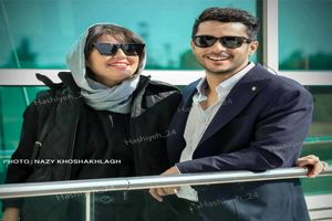 نذری پختن ساعد سهیلی و همسرش / اولین عکس از ساعد سهیلی پای دیگ نذری