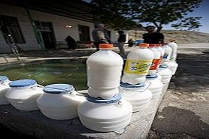 امحای هزار و سیصد بطری دوغ 1500 سی‌سی غیرقابل‌مصرف