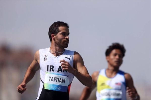 صعود حسن تفتیان به نیمه‌نهایی ۱۰۰ متر قهرمانی آسیا