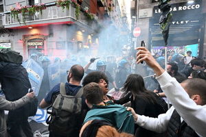 Anti NATO rally in Italy left 8 injured