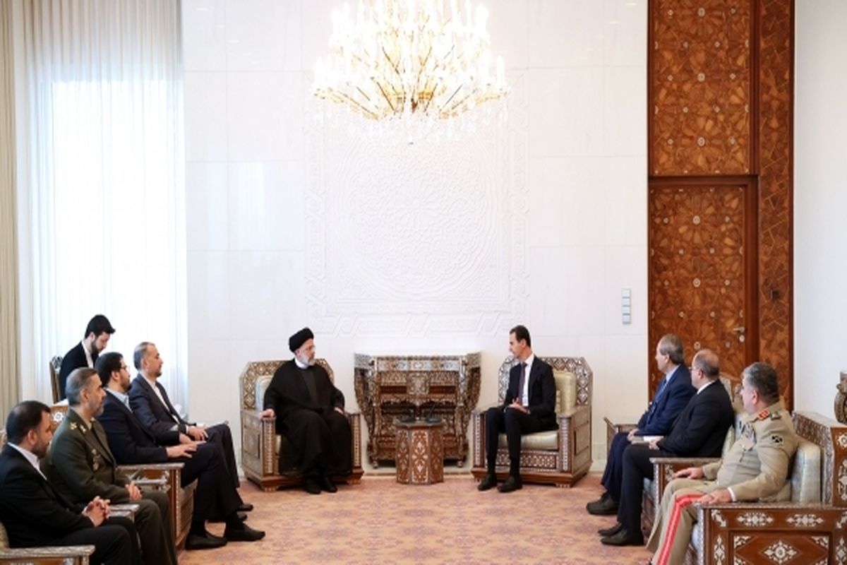 رییس جمهور ایران و سوریه