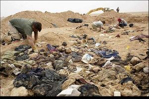 کشف یک گور جمعی داعش در شمال استان بابل عراق