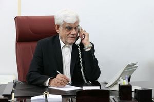 تماس‌های تلفنی جداگانه معاون اول رئیس‌جمهور با استاندار سمنان و رئیس جمعیت هلال احمر