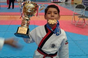 کسب مدال برنز جهانی مسابقات تکواندو مدارس 2020 توسط نوجوان خمینی شهری