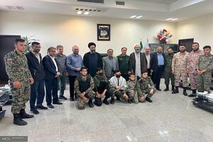 دیدار جمعی از بسیجیان با دادستان تبریز به مناسبت هفته قوه قضائیه 