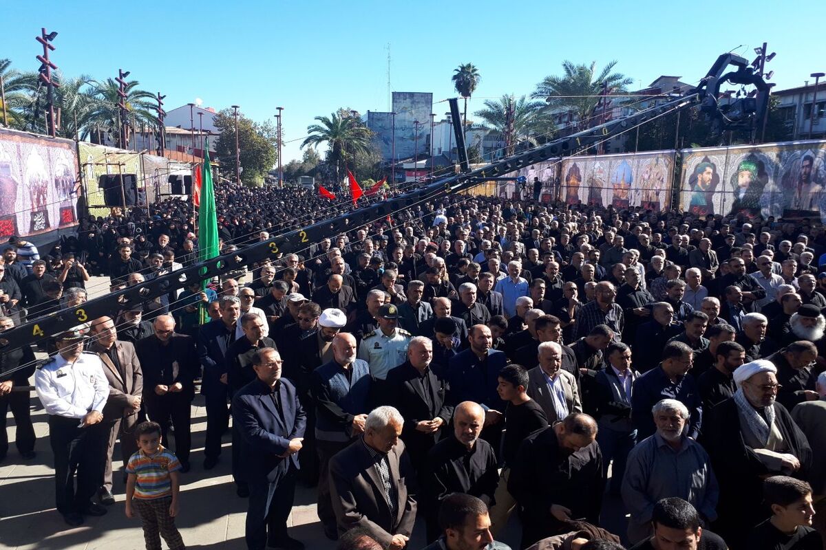 تجمع اربعینیان در رشت