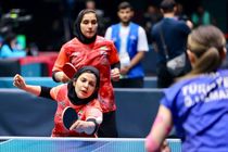 پینگ‌پنگ زنان ایران با شکست مقابل ترکیه به مدال برنز رسیدند