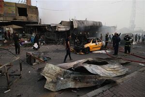 انفجار تروریستی در بغداد هفت کشته وزخمی برجا گذاشت