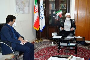 مدیرکل بنیاد مسکن استان قم با حجت الاسلام ذوالنوری دیدار کرد
