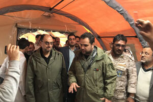 فعالیت بیمارستان‌ صحرایی بانک پاسارگاد در کرمانشاه