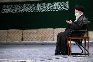 برگزاری اولین شب مراسم عزاداری حضرت فاطمه‌زهرا (س) با حضور رهبر معظم انقلاب